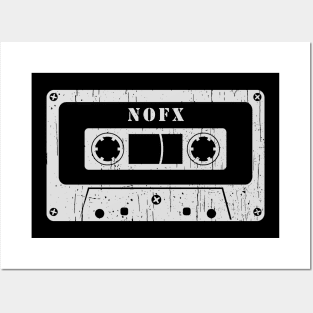 Nofx - Vintage Cassette White Posters and Art